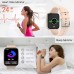 Smart Watch, 1.69'' Smartwatch for Android Phones and iOS Phones Compatible with iPhone Samsung, IP68 Waterproof Fitness Tracker with Heart Rate and Sleep Monitor Smart Watches for Men Women